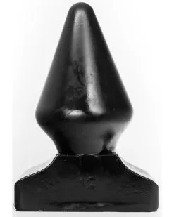 All Black Dildo Plug XXL All Black 17 X 11.5 Cm