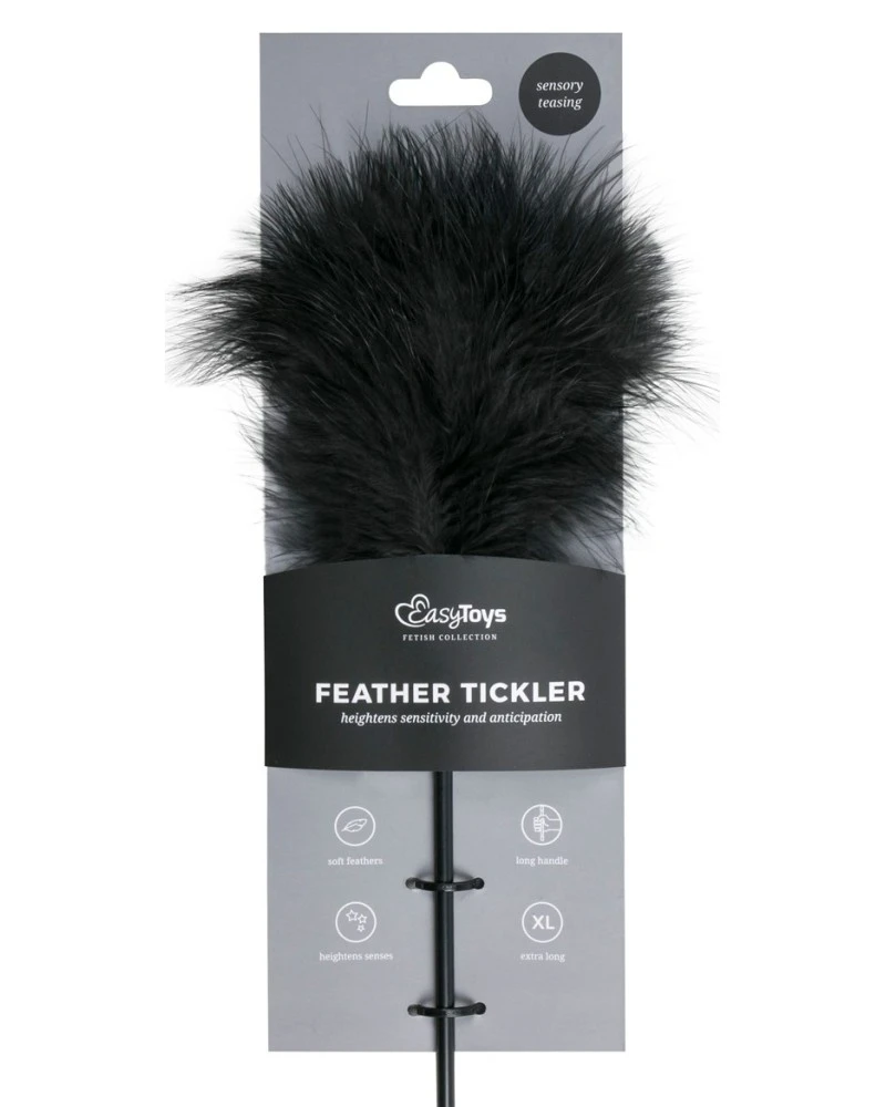 Easytoys Fetish Collection Plumeau Fancy Thrill 43cm Noir 2 Easytoys Fetish Collection Plumeau Fancy Thrill 43cm Noir – Image 2