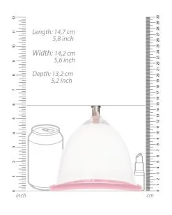 Pumped Pompe à Seins LARGE - Rose Gold -Sextoys boutique pompe a seins large rose gold 2