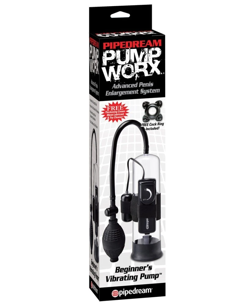 Pump Worx Pompe Pour Pénis Vibrante Worx Beginner 19 X 5cm 2 Pump Worx Pompe Pour Pénis Vibrante Worx Beginner 19 X 5cm – Image 2