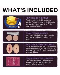 Love Toy Poupée Gonflable Horny Boobie Marilyn -Sextoys boutique poupee gonflable horny boobie marilyn 6