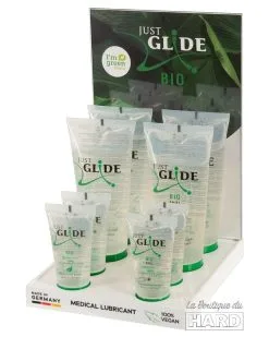 Présentoir Et Lubrifiants Bio Just Glide -Sextoys boutique presentoir et lubrifiants bio just glide 2