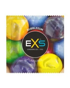 Exs Préservatifs Aromatisés Bubblegum X100 -Sextoys boutique preservatifs aromatises bubblegum x100 1