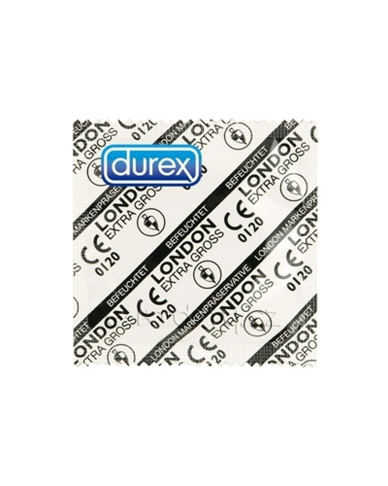 Préservatifs Durex London Extra Large X12 1 Préservatifs Durex London Extra Large X12