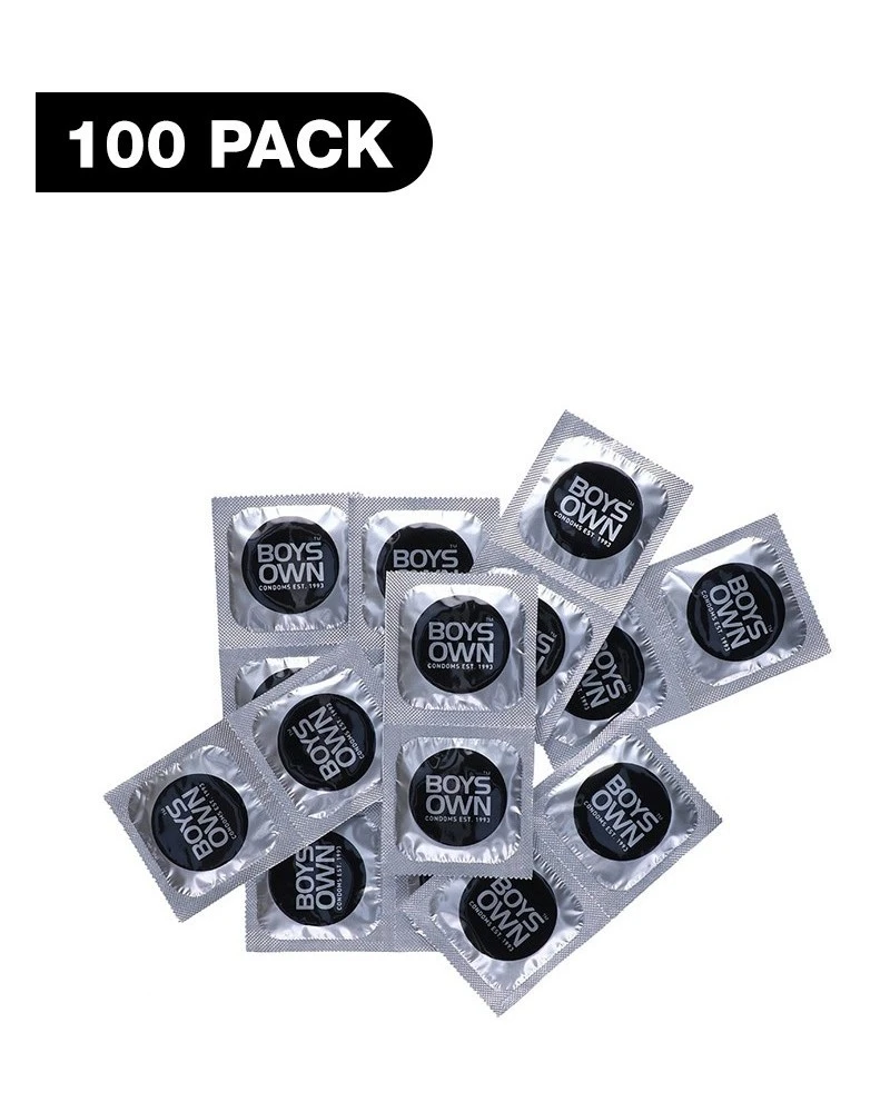 Exs Préservatifs En Latex Boys Own X100 1 Exs Préservatifs En Latex Boys Own X100