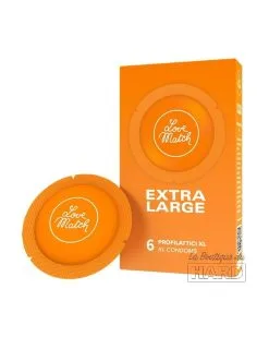 Love Match Préservatifs Extra Large X6