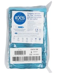 Exs Préservatifs Fins Air Thin X100 5 Exs Préservatifs Fins Air Thin X100 -Sextoys boutique preservatifs fins air thin x100 2