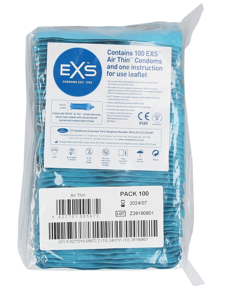 Exs Préservatifs Fins Air Thin X100 3 Exs Préservatifs Fins Air Thin X100 – Image 3