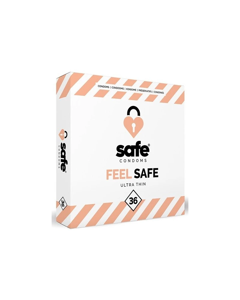Safe Condoms Préservatifs Fins FEEL SAFE X36 1 Safe Condoms Préservatifs Fins FEEL SAFE X36