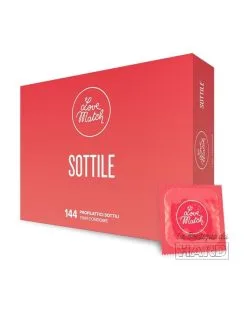 Love Match Préservatifs Fins Sottile X144