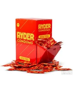 Ryder Condoms Préservatifs Latex Ryder X144