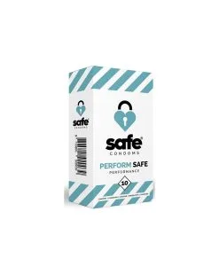 Safe Condoms Préservatifs Retardants PERFORM SAFE X10