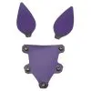 The Red PUPPY SET OREILLES ET LANGUE EN CUIR VIOLET