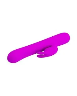 Rabbit à Rotation Julian Pretty Love 12 X 2.5 Cm Violet -Sextoys boutique rabbit a rotation julian pretty love 12 x 25 cm violet 3