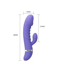 Pretty Love Rabbit Traçy - Mauve -Sextoys boutique rabbit tracy mauve 7