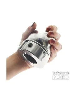 MenSteel Sac à Bourses Métallique Heavy Scrotum 730g -Sextoys boutique sac a bourses metallique heavy scrotum 730g 3