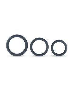 Set De 3 Cockrings Boners Silicone -Sextoys boutique set de 3 cockrings boners silicone 9