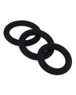La Boutique Du Hard Set De 3 Cockrings En Silicone -Sextoys boutique set de 3 cockrings en silicone 1