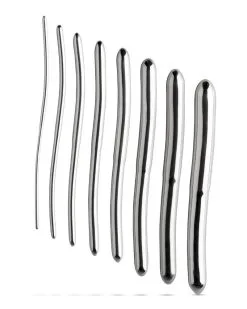 Sinner Gear Set De 8 Tiges Pour Urètre En Métal 20.5cm - 4 à 18mm