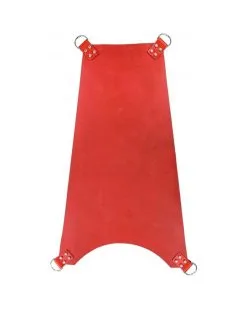 Mr. Sling Sling En Cuir 4 Points Ajusté Rouge -Sextoys boutique sling en cuir 4 points ajuste rouge 2