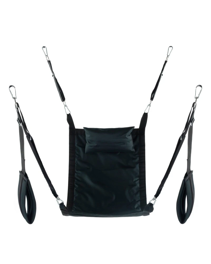 Mr. Sling Sling En Tissu Rectangle - Set Complet Noir 1 Mr. Sling Sling En Tissu Rectangle - Set Complet Noir
