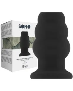 Plug SONO 49 - Plug Tunnel Hollow 8 X 4.2 Cm -Sextoys boutique sono 49 plug tunnel hollow 8 x 42 cm 1