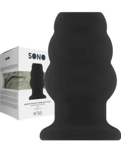 Plug SONO 50 - Plug Tunnel Hollow 9 X 5.7 Cm -Sextoys boutique sono 50 plug tunnel hollow 9 x 57 cm 1