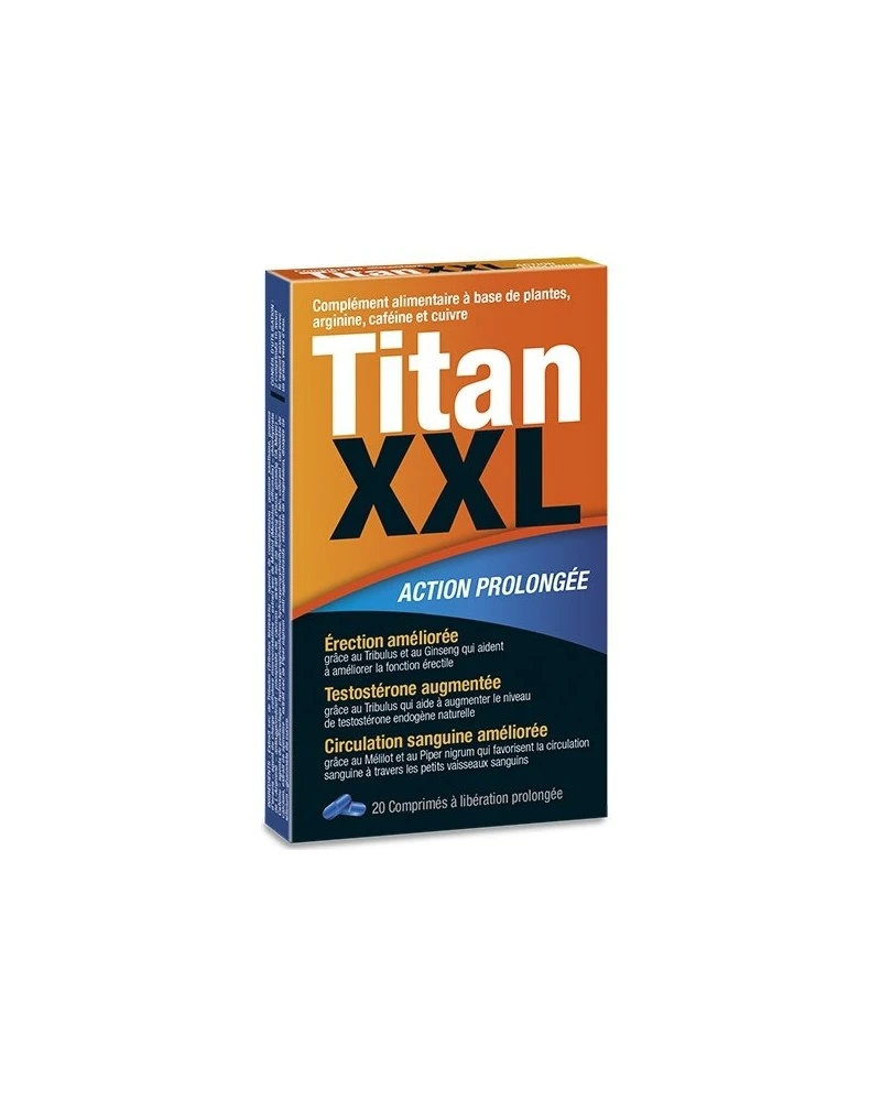 Labophyto Stimulant Titan XXL 20 Gélules 1 Labophyto Stimulant Titan XXL 20 Gélules