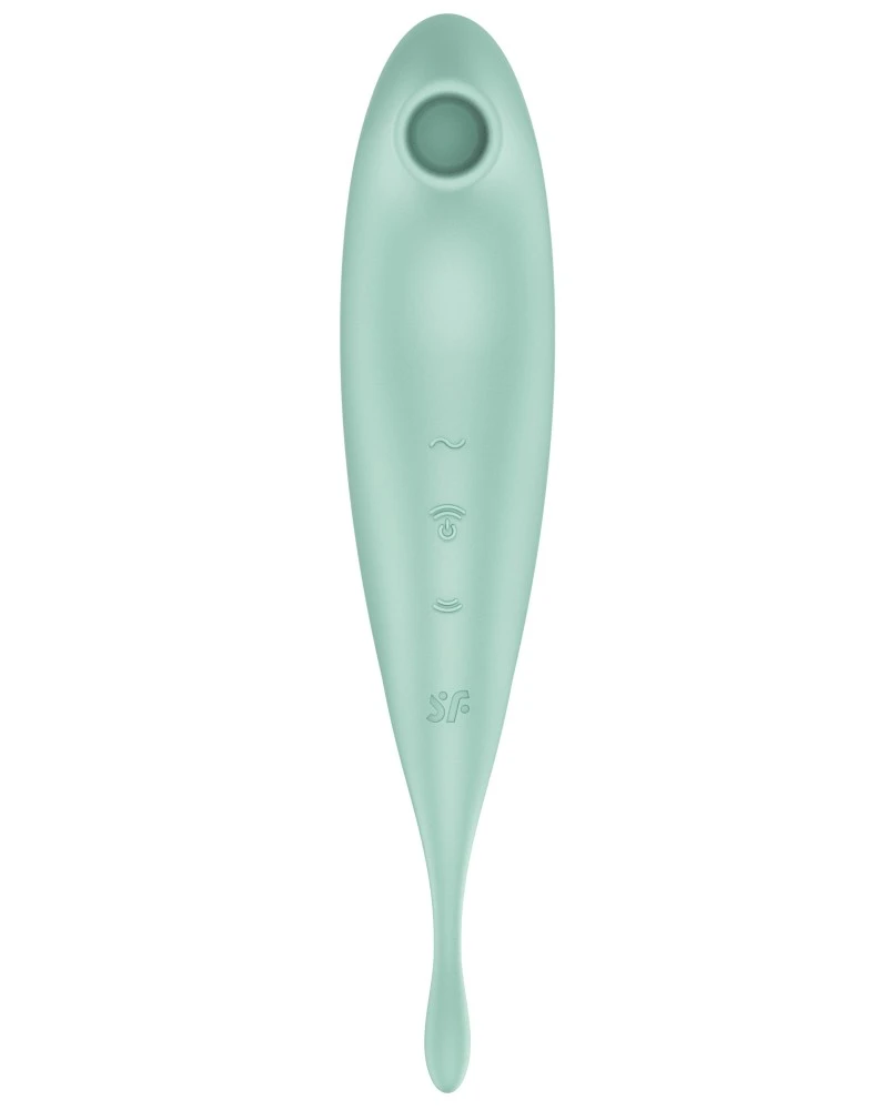 Stimulateur à Clitoris Connecté Twirling Pro Satisfyer Vert 6 Stimulateur à Clitoris Connecté Twirling Pro Satisfyer Vert – Image 6