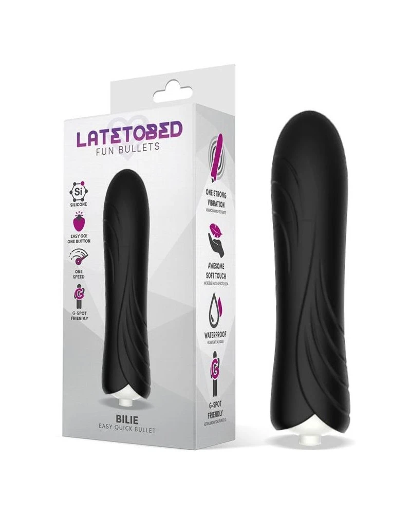 Latetobed Stimulateur De Clitoris Bilie 10 X 2.5cm Noir 4 Latetobed Stimulateur De Clitoris Bilie 10 X 2.5cm Noir – Image 4
