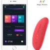 Magic Motion Stimulateur De Clitoris Connecté Magic Nyx Rouge