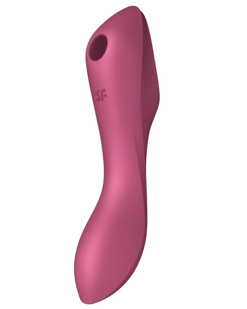 Stimulateur De Clitoris Curvy Trinity 3 Satisfyer Rose 1 Stimulateur De Clitoris Curvy Trinity 3 Satisfyer Rose