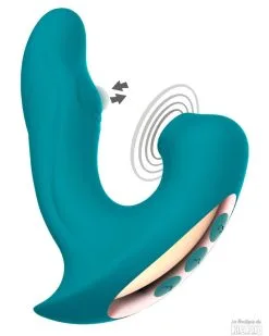 Xocoon Stimulateur De Clitoris Et Point G Eternal 15cm Turquoise