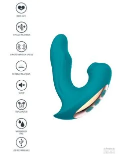 Xocoon Stimulateur De Clitoris Et Point G Eternal 15cm Turquoise -Sextoys boutique stimulateur de clitoris et point g eternal 15cm turquoise 7