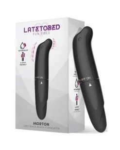 Latetobed Stimulateur De Clitoris Morton 13 X 2.5cm Noir -Sextoys boutique stimulateur de clitoris morton 13 x 25cm noir 3
