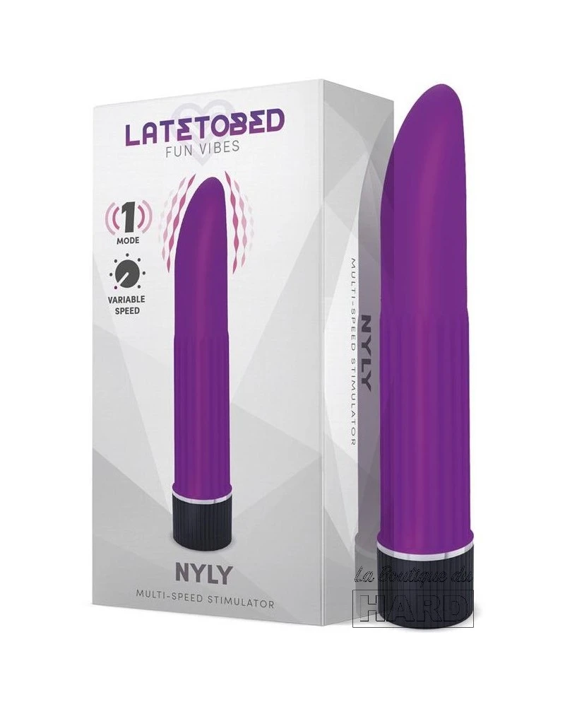 Latetobed Stimulateur De Clitoris Nyly 13 X 2.5cm Violet 3 Latetobed Stimulateur De Clitoris Nyly 13 X 2.5cm Violet – Image 3
