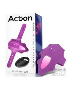 Action Stimulateur De Clitoris Panty Violet -Sextoys boutique stimulateur de clitoris panty violet 13