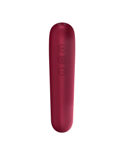 Satisfyer Stimulateur De Clitoris + Vibromasseur Dual Love Rouge -Sextoys boutique stimulateur de clitoris vibromasseur dual love rouge 2