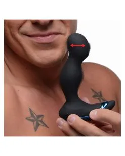Alpha-Pro Stimulateur De Prostate DOUBLE TAPPING 12 X 4 Cm