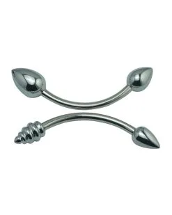 Generique Stimulateur De Prostate En Métal Double Head 25cm -Sextoys boutique stimulateur de prostate en metal double head 25cm 1