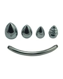 Generique Stimulateur De Prostate En Métal Double Head 25cm -Sextoys boutique stimulateur de prostate en metal double head 25cm 3