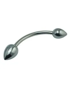 Generique Stimulateur De Prostate En Métal Double Head 25cm -Sextoys boutique stimulateur de prostate en metal double head 25cm 4