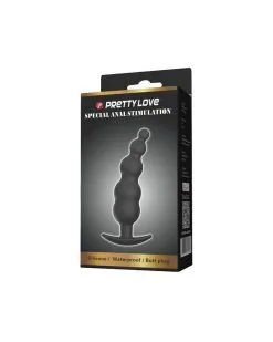 Pretty Love Stimulateur De Prostate Silicone Noir 11 X 2.9 Cm -Sextoys boutique stimulateur de prostate silicone noir 11 x 29 cm 1