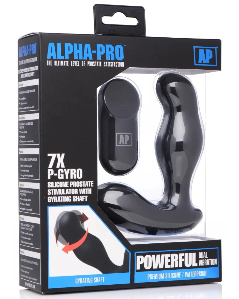 Alpha-Pro Stimulateur De Prostate Vibrant P-Gyro 10 X 3.7 Cm 2 Alpha-Pro Stimulateur De Prostate Vibrant P-Gyro 10 X 3.7 Cm – Image 2