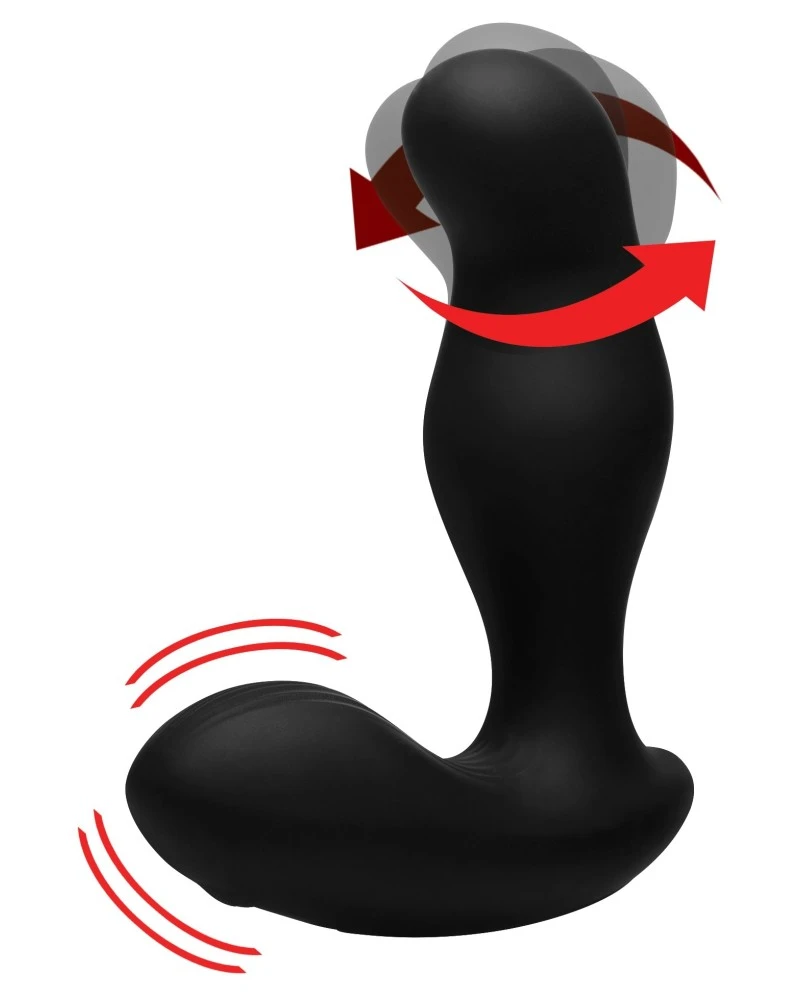 Alpha-Pro Stimulateur De Prostate Vibrant P-Gyro 10 X 3.7 Cm 1 Alpha-Pro Stimulateur De Prostate Vibrant P-Gyro 10 X 3.7 Cm