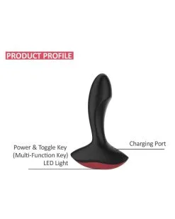 Magic Motion Stimulateur De Prostate Vibrant SOLSTICE 10 X 3.2 Cm -Sextoys boutique stimulateur de prostate vibrant solstice 10 x 32 cm 9