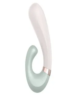 Stimulateur Point G Connecté Heat Wave Satisfyer 14 X 3.5cm Menthe -Sextoys boutique stimulateur point g connecte heat wave satisfyer 14 x 35cm menthe 2