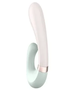 Stimulateur Point G Connecté Heat Wave Satisfyer 14 X 3.5cm Menthe -Sextoys boutique stimulateur point g connecte heat wave satisfyer 14 x 35cm menthe 3