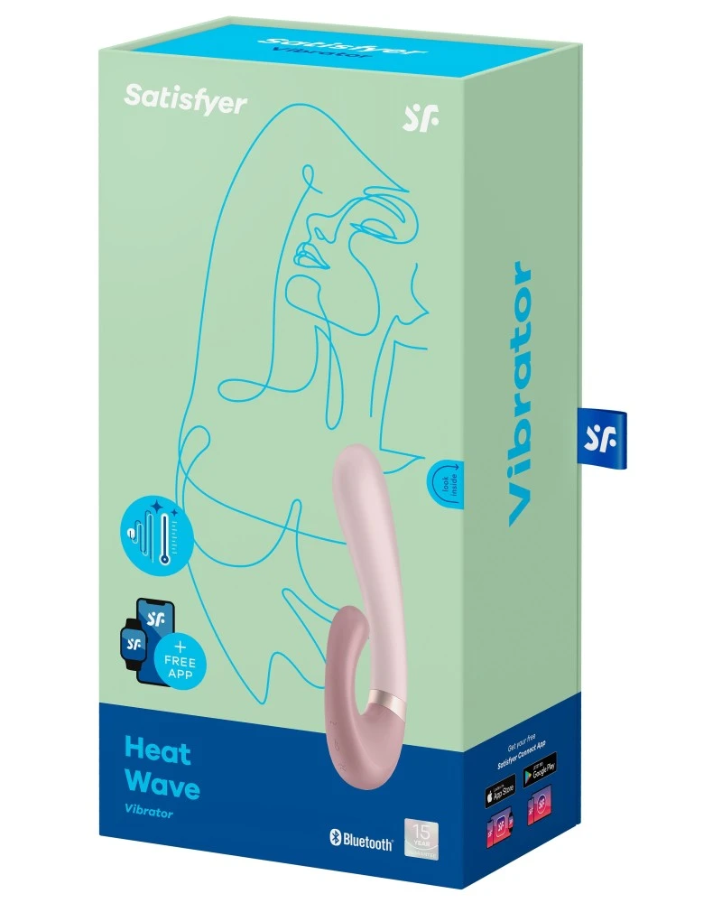 Stimulateur Point G Heat Wave Satisfyer 14 X 3.5cm 3 Stimulateur Point G Heat Wave Satisfyer 14 X 3.5cm – Image 3