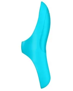 Stimulateur Polyvalent Teaser Finger Satisfyer Turquoise 9 Stimulateur Polyvalent Teaser Finger Satisfyer Turquoise -Sextoys boutique stimulateur polyvalent teaser finger satisfyer turquoise 2